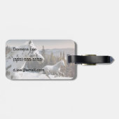 冬の不思議の国 ラゲッジタグ (裏面横)