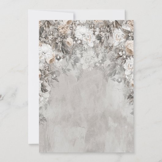 冬の不思議の花の森 保存日 セーブザデート (裏面)