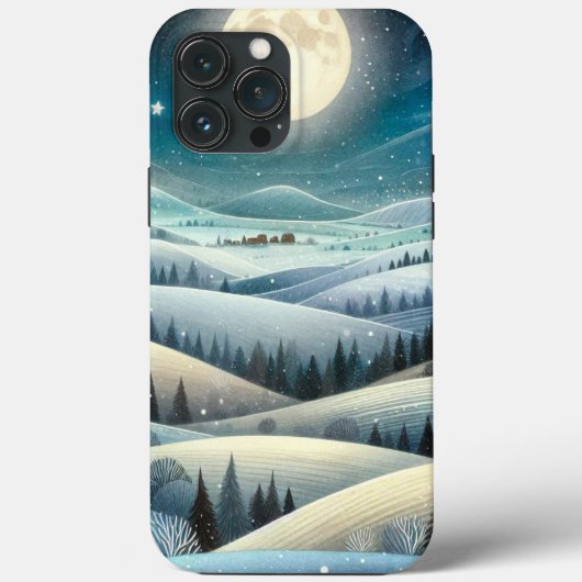 冬の丘陵 Case-Mate iPhoneケース (裏面)