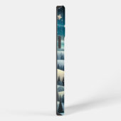 冬の丘陵 iPhoneケース (右側面)
