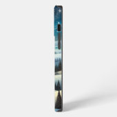 冬の丘陵 iPhoneケース (左側面)