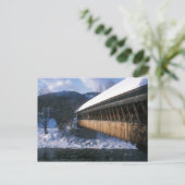 冬の中橋ウッドストック ポストカード (スタンド正面)