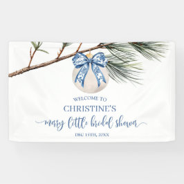 冬の中華料理の弓クリスマスの大きなバナー 横断幕