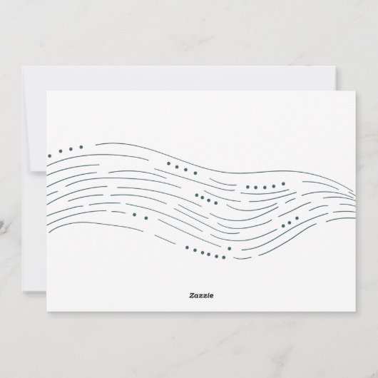 冬の予報 |写真独身のの温かい願い シーズンカード (裏面)