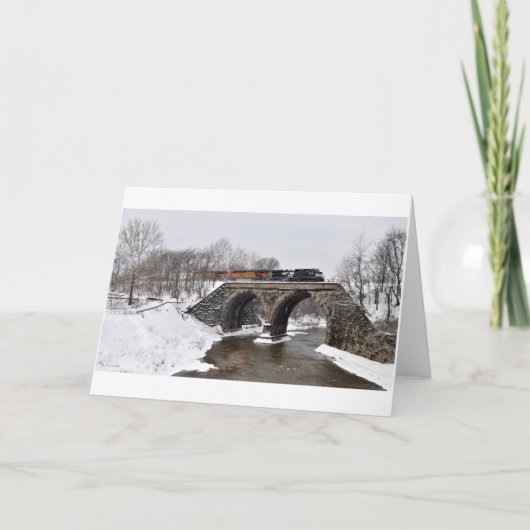 冬の交差点 シーズンカード (正面)