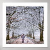 「冬の仲間たち – 雪国で魔法をかける犬たち ポスター (正面)