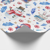 冬の仲間 ラッピングペーパー (角)