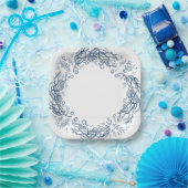 冬の休日のおとぎ話。 ペーパープレート (パーティー)