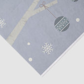 冬の休日の森のスズメの鳥の漫画 薄葉紙 (詳細)