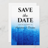 冬の休日の結婚式を保存する日付の招待状 招待状 (正面/裏面)