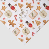 冬の休日クリスマスナツクラッカークッキーパターン 薄葉紙 (詳細)