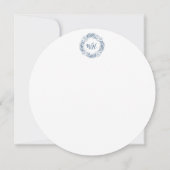 冬の休暇のおとぎ話 カード (裏面)