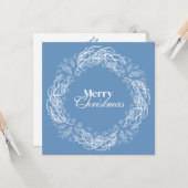 冬の休暇のおとぎ話 カード (正面/裏面インサイチュ)