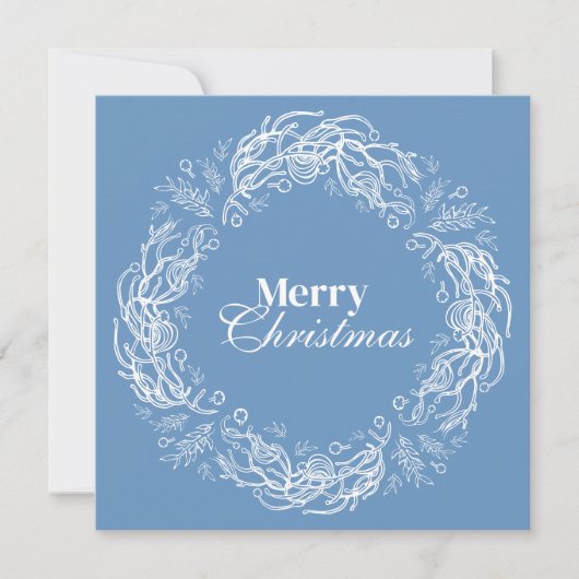 冬の休暇のおとぎ話 カード (正面)