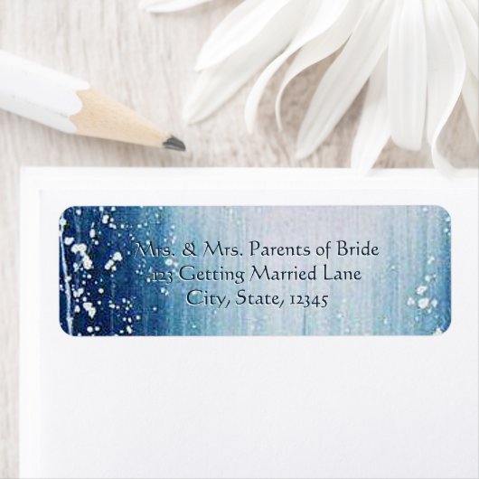 冬の住所 シール (インサイチュ)