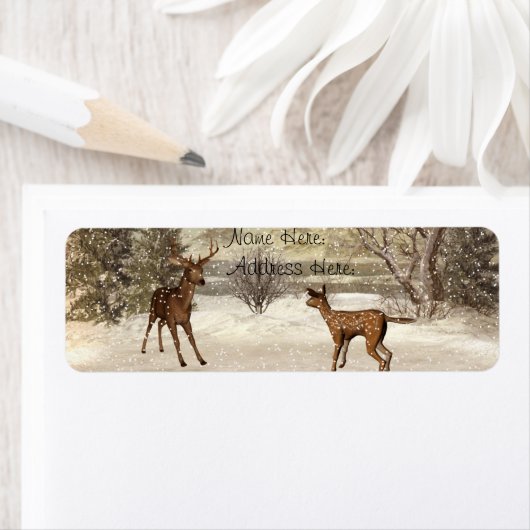 冬の住所 シール (インサイチュ)