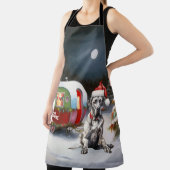 冬の偉大なダーンキャラバンクリスマスアドベンチャー エプロン (インサイチュ)