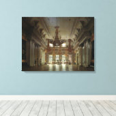 冬の元帥殿 キャンバスプリント (インサイチュ (ウッドフロア))