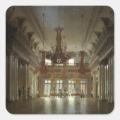 冬の元帥殿 スクエアシール (正面)