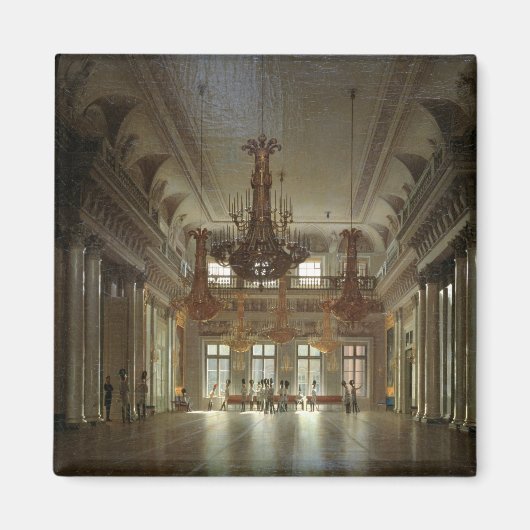 冬の元帥殿 マグネット (正面)