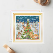 冬の光 ノートカード (正面/裏面インサイチュ)