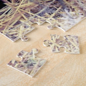 冬の写真アートでフェラル・キャット ジグソーパズル (側面)