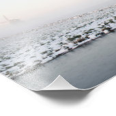 冬の写真プリントで雪の風車 フォトプリント            (角)