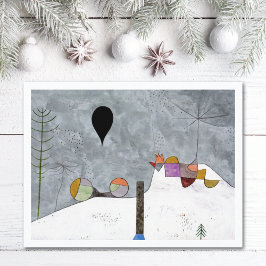 冬の写真ランドスケープ ポストカード