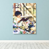 冬の写真本 キャンバスプリント (インサイチュ (ウッドフロア))