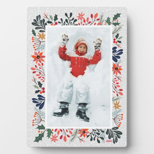 冬の写真 フォトプラーク (正面)