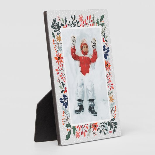 冬の写真 フォトプラーク (側面)