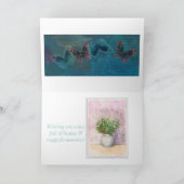 冬の冬の冬の思い出 カード (内部)