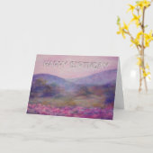 冬の冬の冬の思い出 カード (黄色い花)