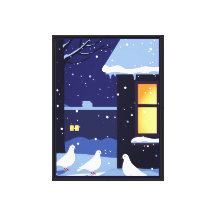 冬の冷たさと平穏