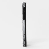 冬の凍結する川上のアーチ橋 Case-Mate iPhoneケース (裏面/左)