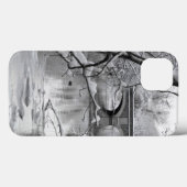 冬の凍結する川上のアーチ橋 Case-Mate iPhoneケース (裏面 (横))