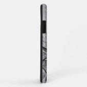 冬の凍結する川上のアーチ橋 Case-Mate iPhoneケース (裏面/右)