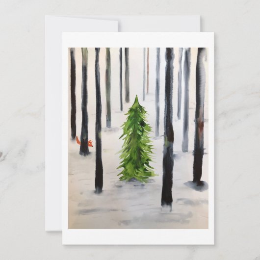 冬の出会い シーズンカード (正面)