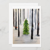 冬の出会い シーズンカード (正面/裏面)