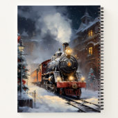 冬の列車 ノートブック (裏面)