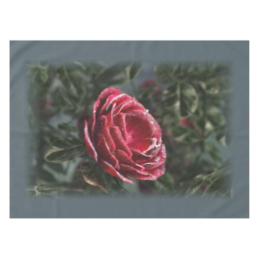 冬の別れの贈り物 テーブルクロス (正面(横))