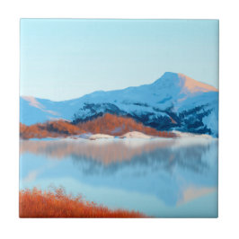 冬の別れ タイル