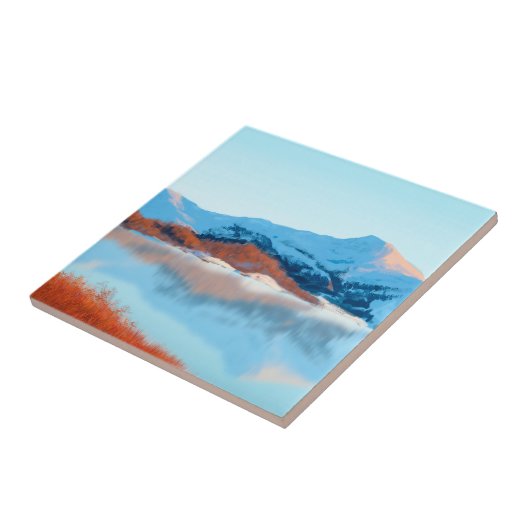 冬の別れ タイル (側面)