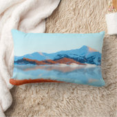 冬の別れ ランバークッション (ブランケット)