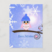 冬の到来 ポストカード (正面)