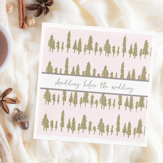 冬の前の結婚細断 スタンダードランチョンナプキン