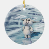 冬の創造物 セラミックオーナメント (裏面)