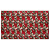 「冬の動物たち」 ファブリック (ファットクウォーター)