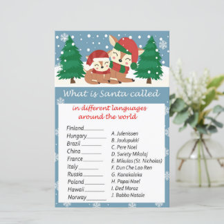 冬の動物のクリスマス世界中のゲーム