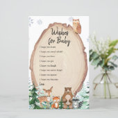 冬の動物の性別がベビーの願いを明らかにする (スタンド正面)